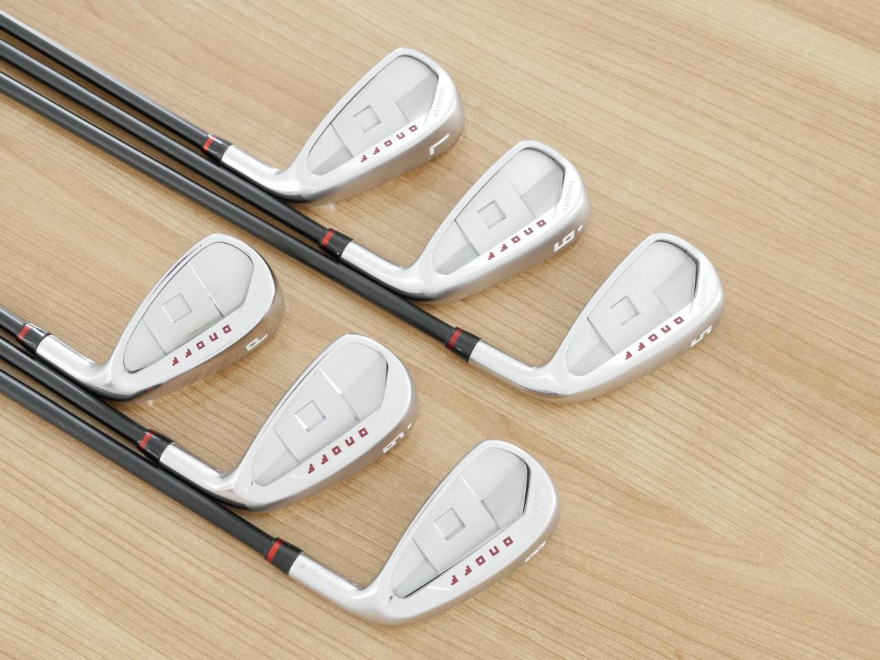 Iron set : Daiwa : ชุดเหล็ก Daiwa OnOff AKA (ออกปี 2022 ตีง่าย ไกล หน้าเด้ง บางเพียง 1.9 มิล) มีเหล็ก 5-Pw (6 ชิ้น) ก้านกราไฟต์ KBS PGI 80