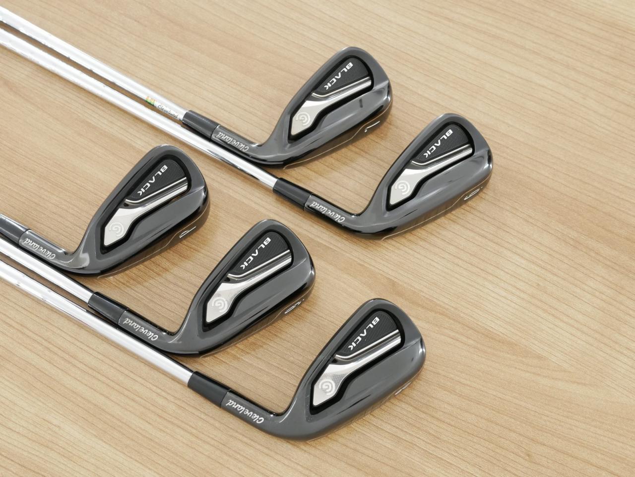 Iron set : Other Brand : ชุดเหล็ก Cleveland CG Black มีเหล็ก 6-Pw (5 ชิ้น) ก้านเหล็ก NS Pro 1040 Flex R
