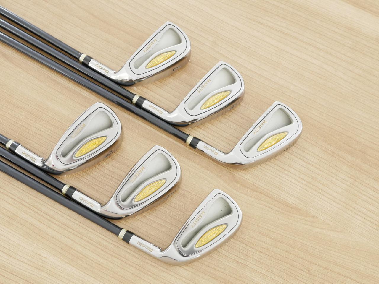 Iron set : Maruman : ชุดเหล็ก Maruman Majesty Royal VQ (รุ่นท๊อปสุด) มีเหล็ก 5-Pw (6 ชิ้น) ก้านกราไฟต์ Flex R2