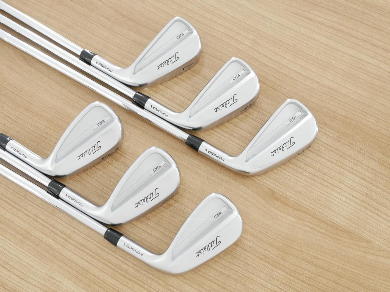 Iron set : Titleist : ชุดเหล็ก Titleist T150 Forged (ออกปี 2023 นุ่ม แน่น คม) มีเหล็ก 5-Pw (6 ชิ้น) ก้านเหล็ก NS Pro Modus 105 Flex S