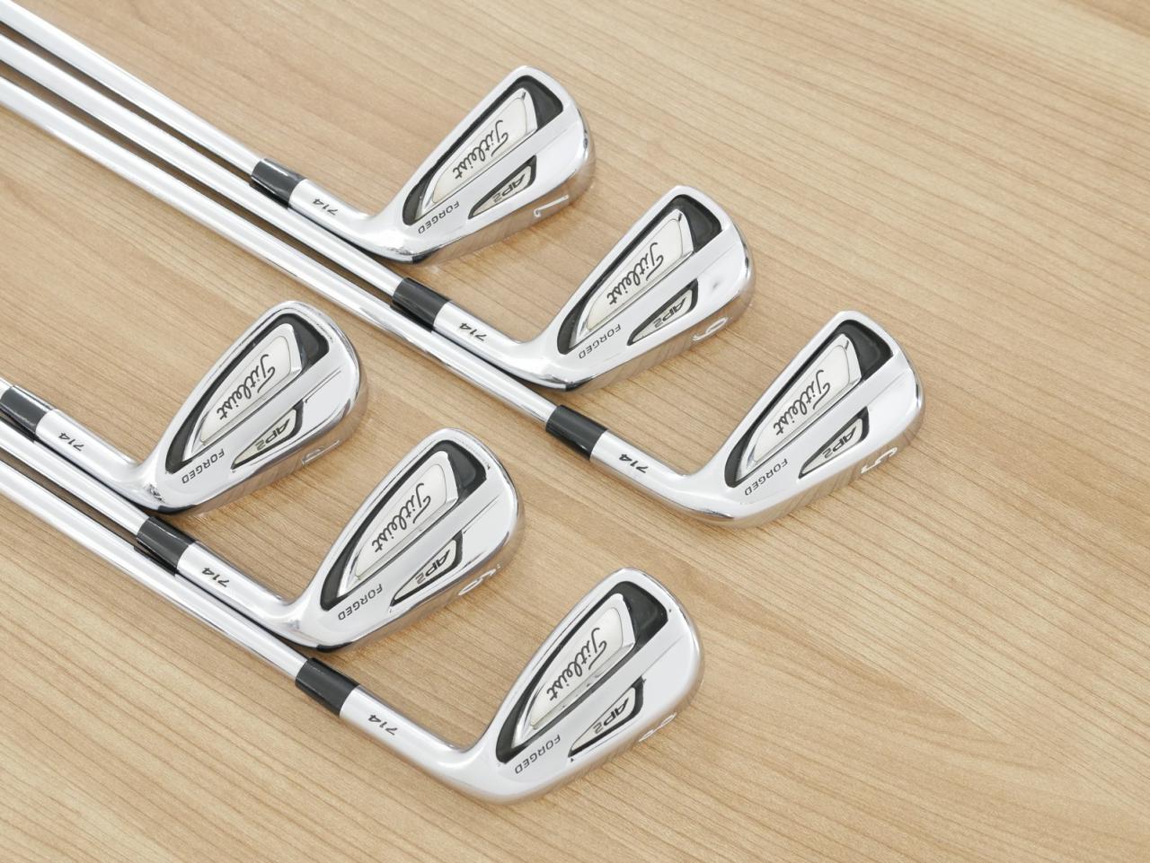 Iron set : Titleist : ชุดเหล็ก Titleist AP2 714 Forged มีเหล็ก 5-Pw (6 ชิ้น) ก้านเหล็ก NS Pro MODUS 120 Flex S