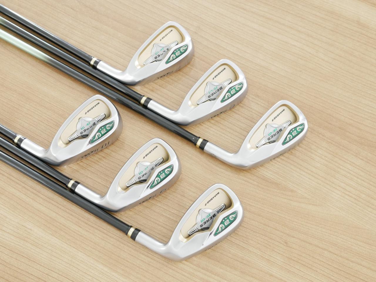 Iron set : Honma : ชุดเหล็ก Honma Beres IE-01 (เหมาะกับซีเนียร์) มีเหล็ก 5-10 (6 ชิ้น) ก้าน ARMRQ 6 (45) Flex R (2 ดาว)