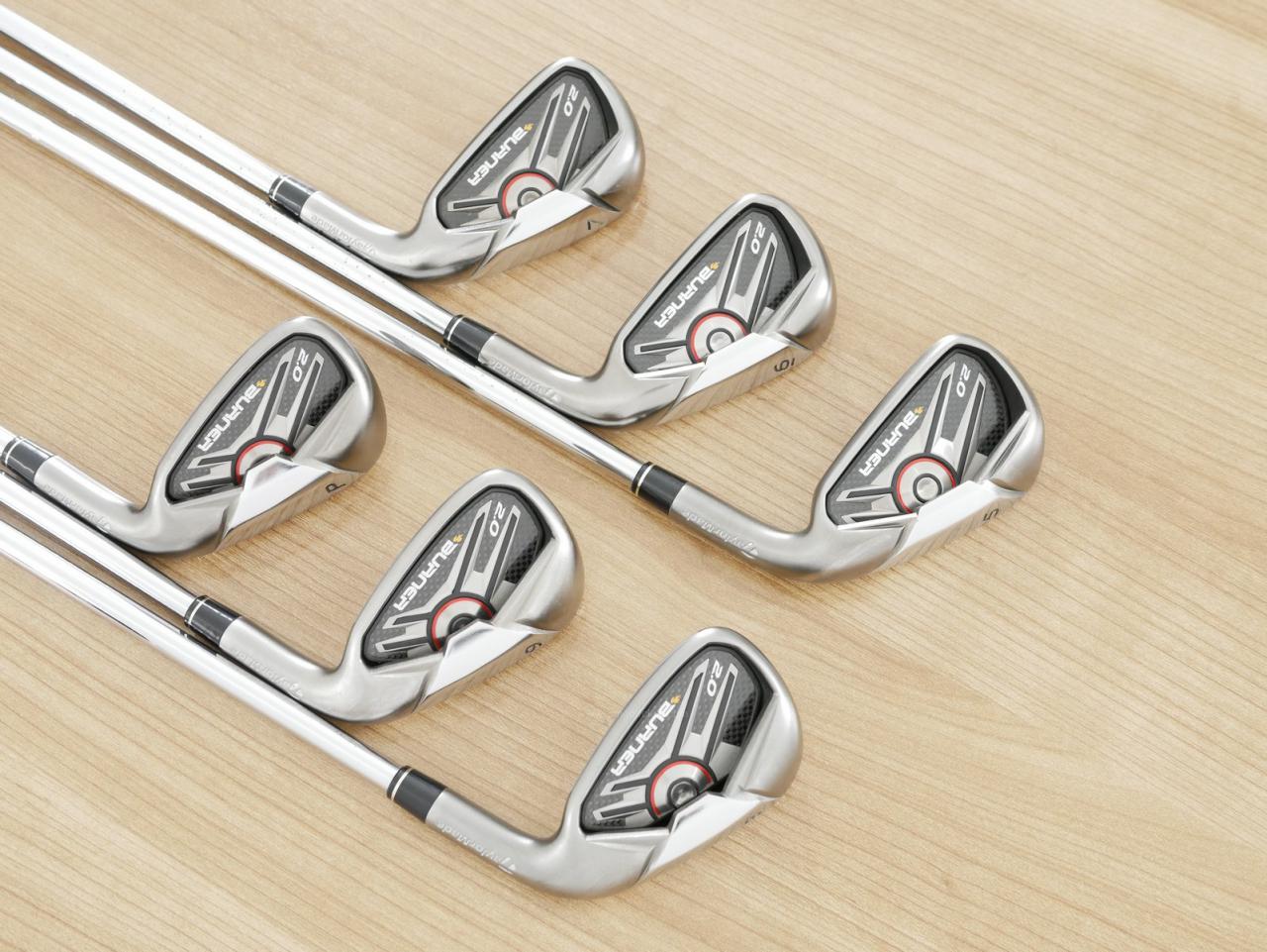 Iron set : Taylormade : ชุดเหล็ก Taylormade Burner 2.0 มีเหล็ก 5-Pw (6 ชิ้น) ก้านเหล็ก NS Pro 950 Flex R