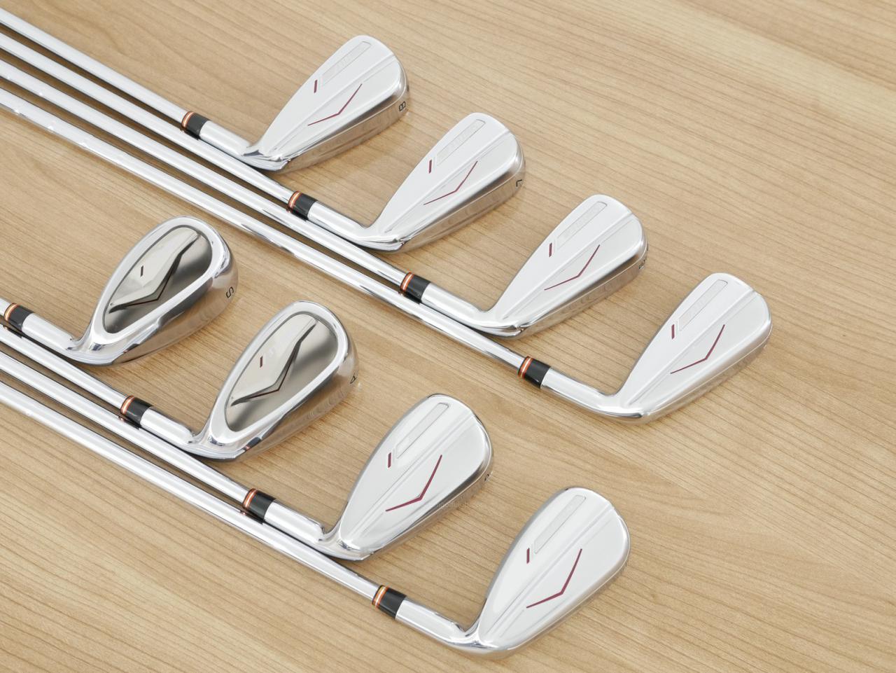 Iron set : Maruman : ชุดเหล็ก Maruman Shuttle (ออกปี 2022 ตีง่าย ไกลสุดๆๆๆๆ) มีเหล็ก 5-Pw,Aw,Sw (8 ชิ้น) ก้านเหล็ก NS Pro 950 Flex R