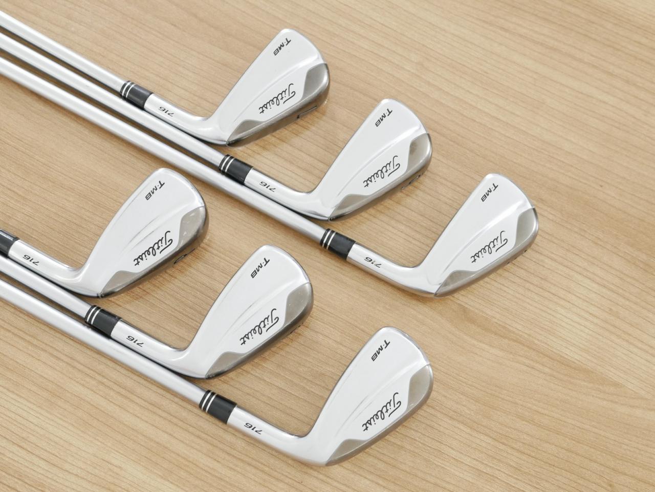 Iron set : Titleist : ชุดเหล็ก Titleist 716 T-MB Forged (ออกปี 2016) มีเหล็ก 5-Pw (6 ชิ้น) ก้านกราไฟต์ Aldila Rogue pro 75 Flex R