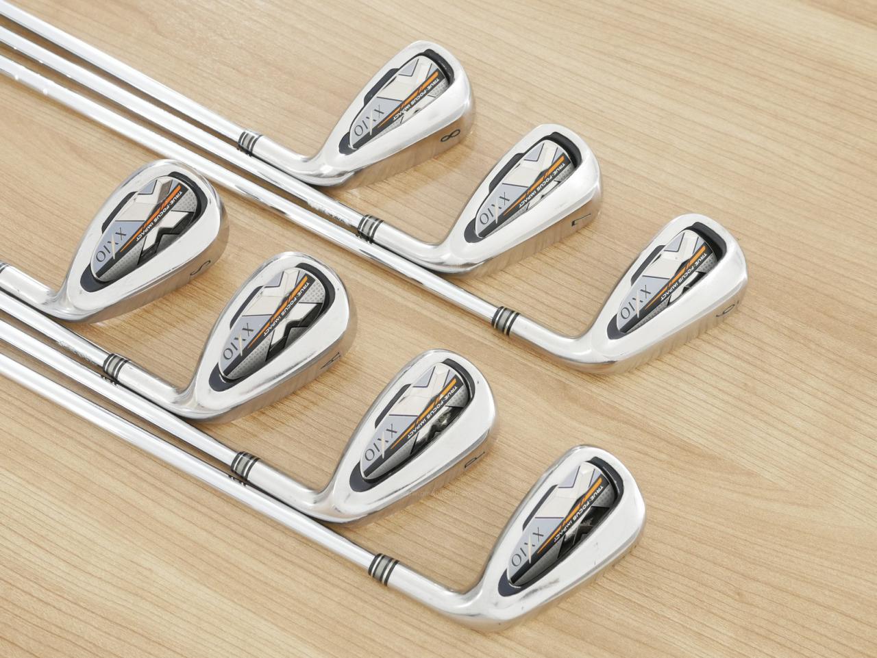 Iron set : XXIO : ชุดเหล็ก XXIO 10 (ปี 2019 ตีง่ายมากๆ ไกลมากๆ) มีเหล็ก 6-Pw,Aw,Sw (7 ชิ้น) ก้านเหล็ก NS Pro 870 DST Flex S