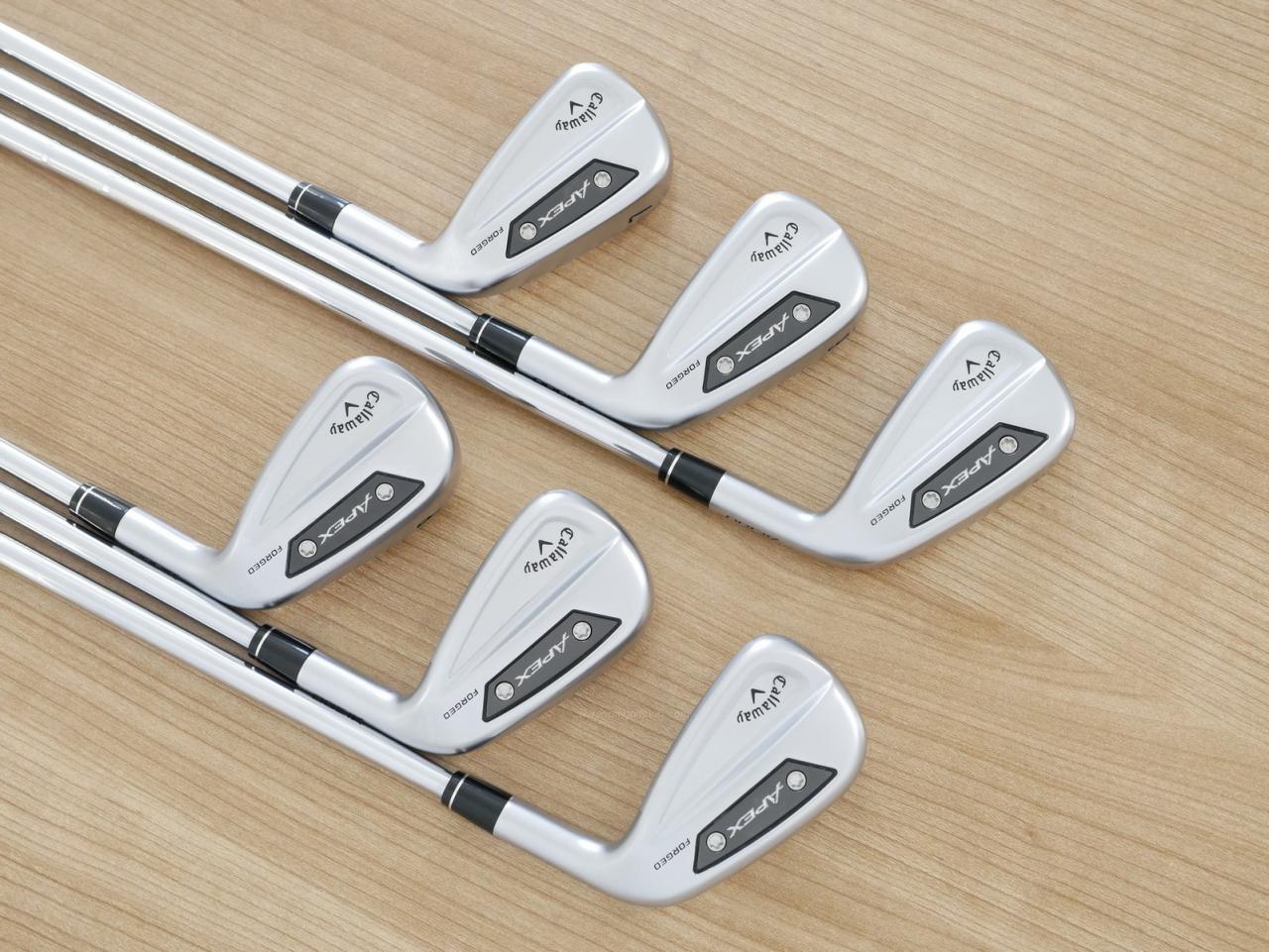 Iron set : Callaway : ชุดเหล็ก Callaway APEX Ai300 Forged (รุ่นล่าสุด ออกปี 2024) มีเหล็ก 5-Pw (6 ชิ้น) ก้านเหล็ก NS Pro 950 NEO Flex S