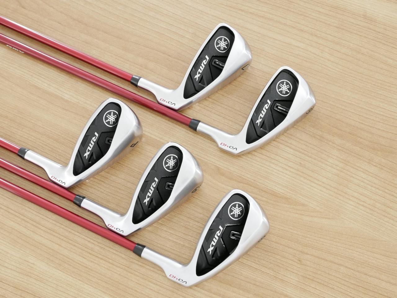 Iron set : Yamaha : ชุดเหล็ก Yamaha RMX VD40 (ออกปี 2022 ตีไกลและง่ายมากๆๆ ค่า MOI สูงสุด) มีเหล็ก 6-Pw (5 ชิ้น) ก้านกราไฟต์ Mitsubishi Diamana YR i50 Flex R
