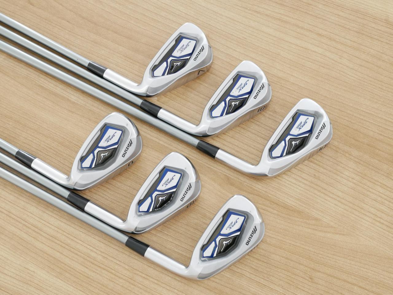 Iron set : Mizuno : ชุดเหล็ก Mizuno JPX 850 (ตีง่าย ไกล) มีเหล็ก 5-Pw (6 ชิ้น) ก้านกราไฟต์ 55 Flex R