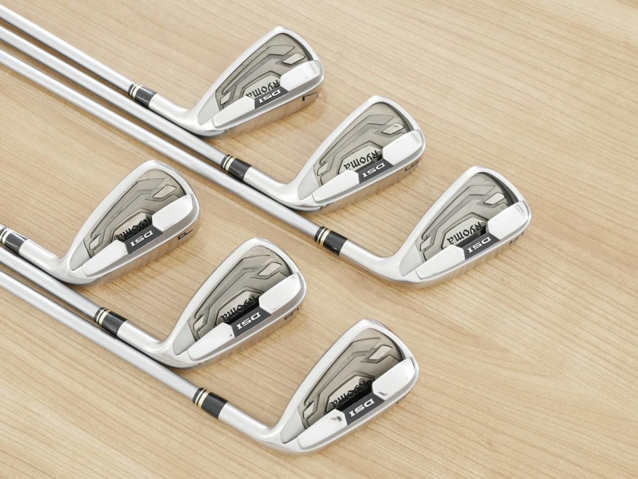 Iron set : Other Brand : ชุดเหล็ก Ryoma DSI (ตีง่ายมาก ไกลมากๆ หายากสุดๆ) มีเหล็ก 5-Pw (6 ชิ้น) ก้านตัวท็อป RYOMA BEYOND POWER IRON FLEX ∞