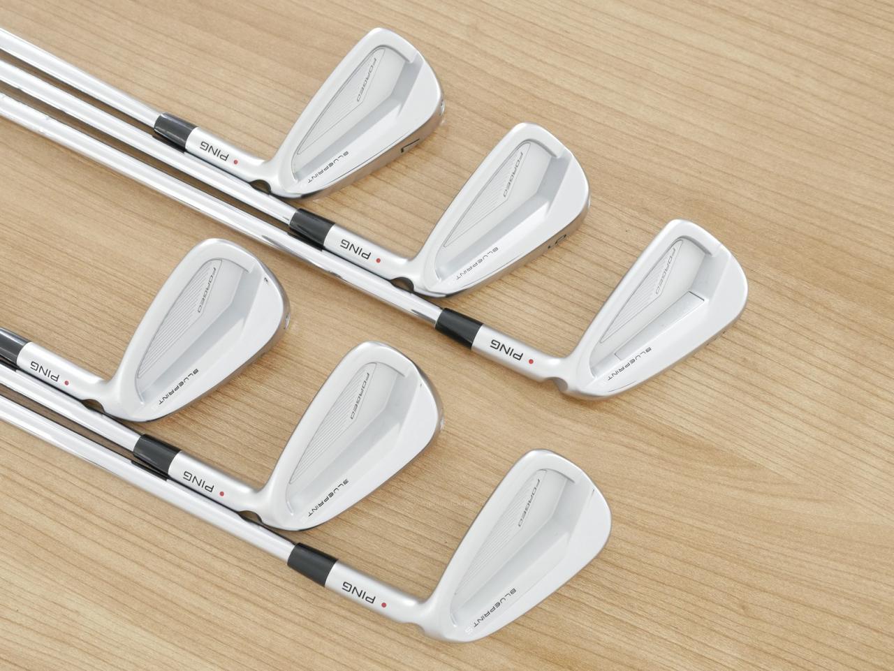 Iron set : Ping : ชุดเหล็ก Ping Blueprint S Forged (รุ่นล่าสุด ออกปี 2024 นุ่ม คม) มีเหล็ก 5-Pw (6 ชิ้น) ก้านเหล็ก NS Pro 950 NEO Flex S