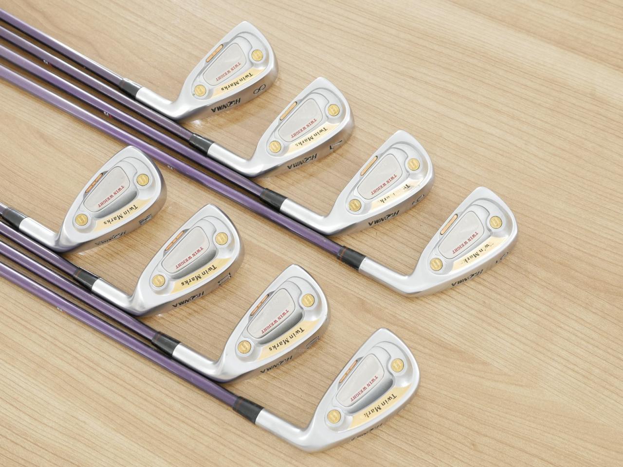 Iron set : Honma : ชุดเหล็ก Honma TwinMarks AP-502 (น่าสะสม) มีเหล็ก 5-11,Sw (8 ชิ้น) ก้านกราไฟต์ Flex R (2 ดาว)