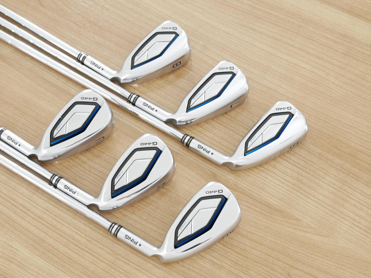 Iron set : Ping : ชุดเหล็ก Ping G440 (รุ่นล่าสุด ออกปี 2025 Japan Spec. ใบใหญ่ ง่าย ไกล) มีเหล็ก 6-W,U (6 ชิ้น) ก้านเหล็ก Ping AWT 3.0 Lite Flex S