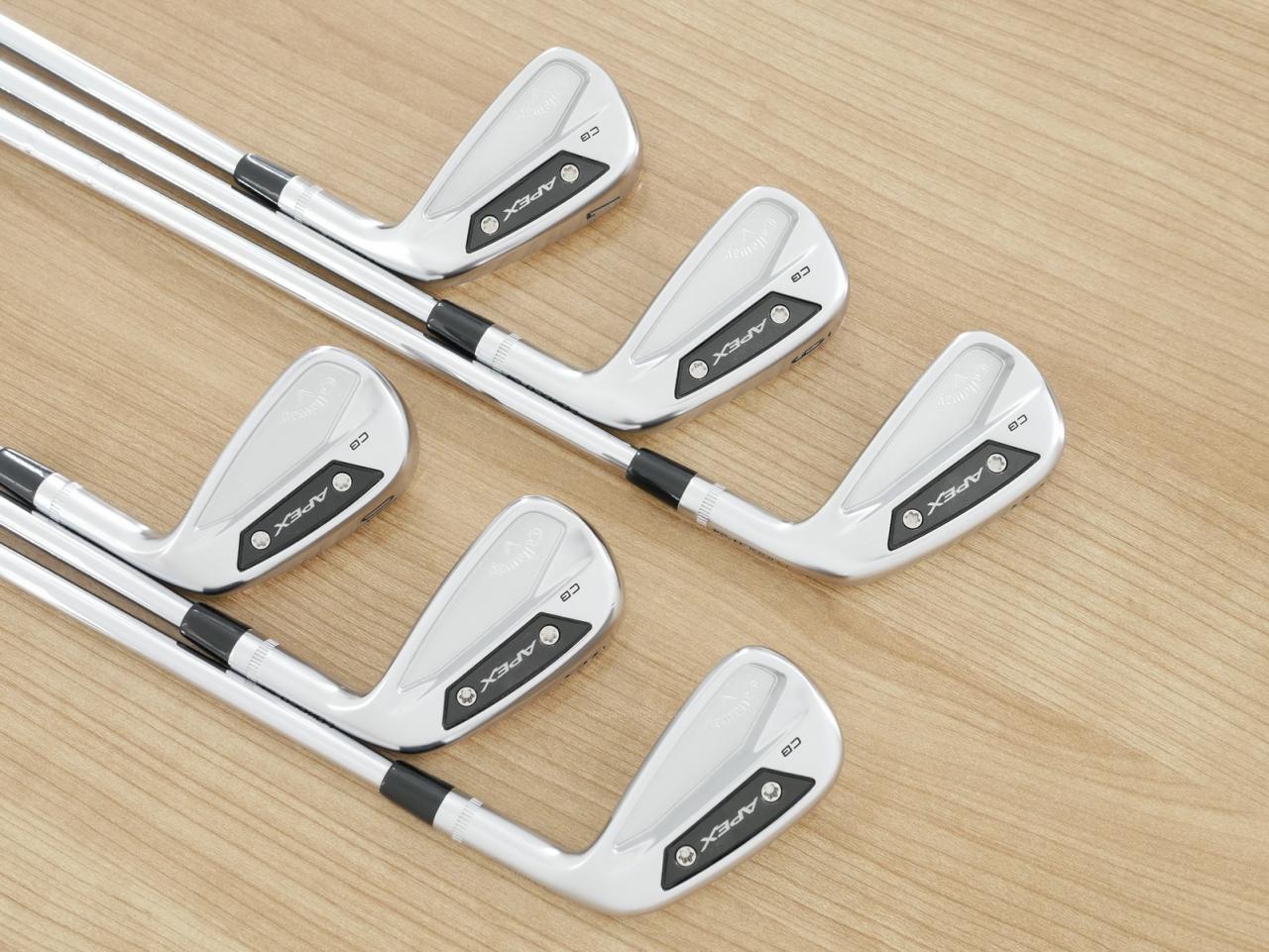 Iron set : Callaway : ชุดเหล็ก Callaway APEX CB Forged (ออกปี 2024) มีเหล็ก 5-10 (6 ชิ้น) ก้านเหล็ก NS Pro 950 NEO Flex S