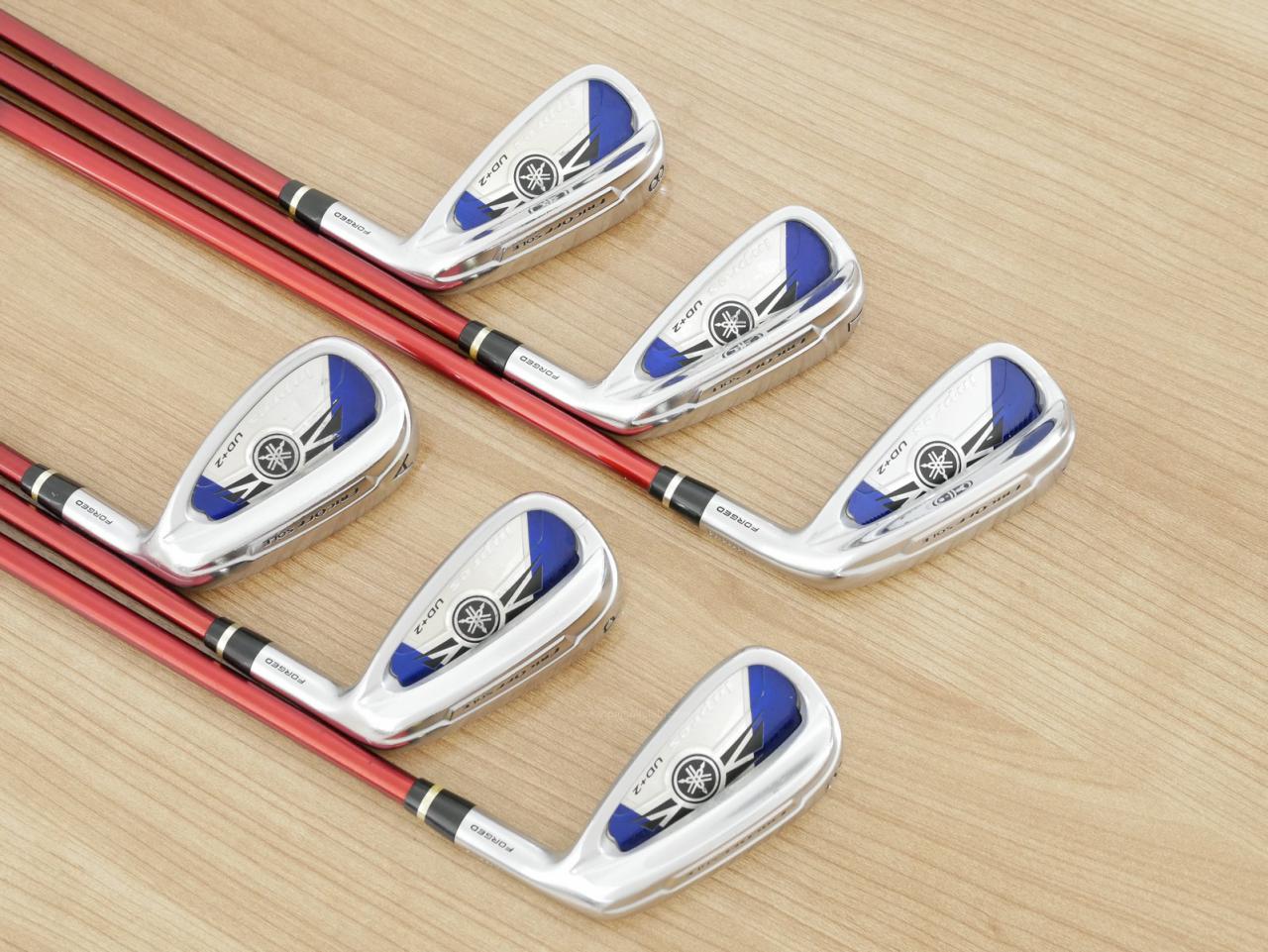 Iron set : Yamaha : ชุดเหล็ก Yamaha Inpres UD+2 (ปี 2018 ตีไกลที่สุด ไกลกว่าเหล็กทั่วไป 2 เบอร์) มีเหล็ก 6-Pw,Aw (6 ชิ้น) ก้านกราไฟต์ Mitsubishi Bassara i50xct Flex R