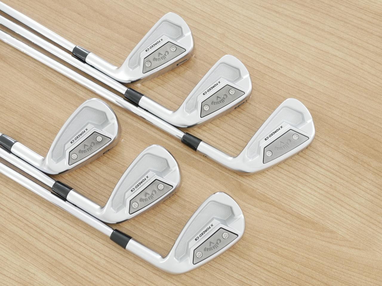 Iron set : Callaway : ชุดเหล็ก Callaway X Forged CB (รุ่นปี 2022) มีเหล็ก 5-Pw (6 ชิ้น) ก้านเหล็ก NS Pro 950 NEO Flex S