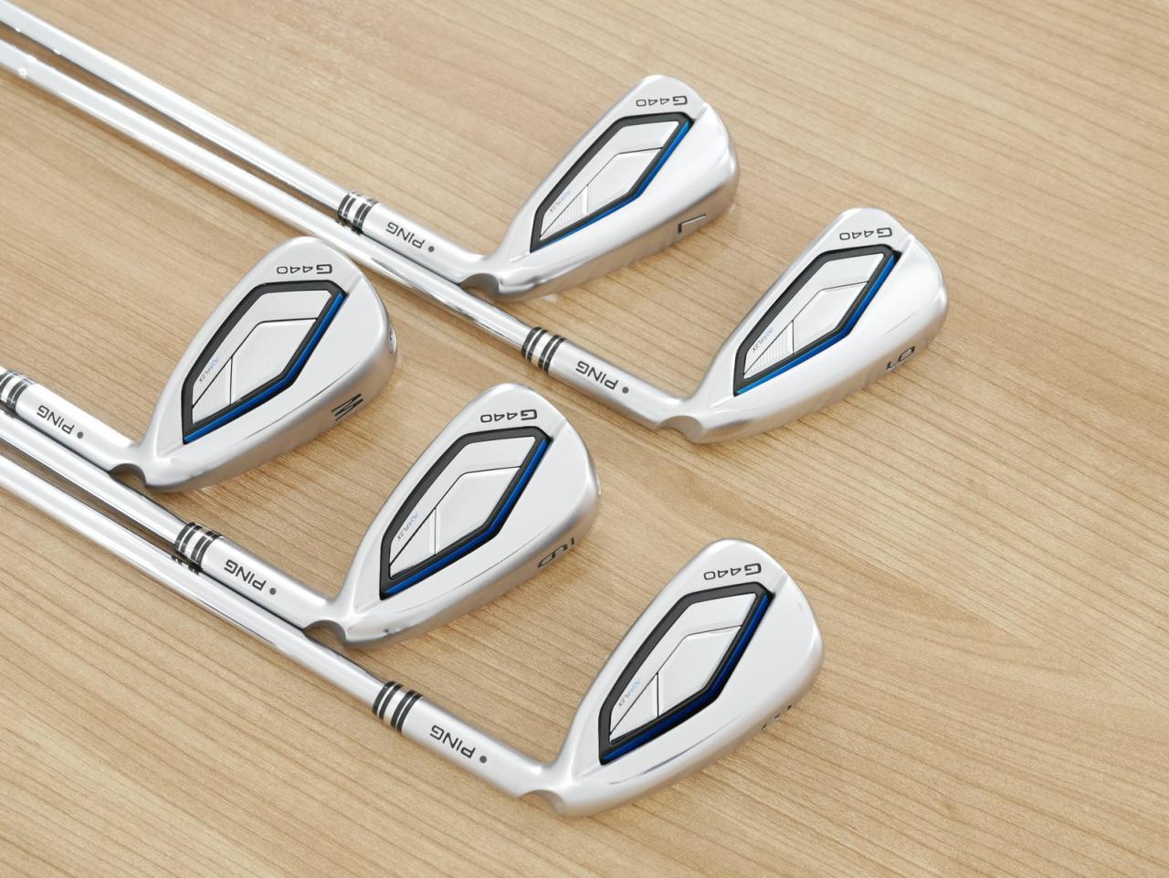 Iron set : Ping : ชุดเหล็ก Ping G440 (รุ่นล่าสุด ออกปี 2025 Japan Spec. ใบใหญ่ ง่าย ไกล) มีเหล็ก 6-W (5 ชิ้น) ก้านเหล็ก NS Pro 850 NEO Flex R