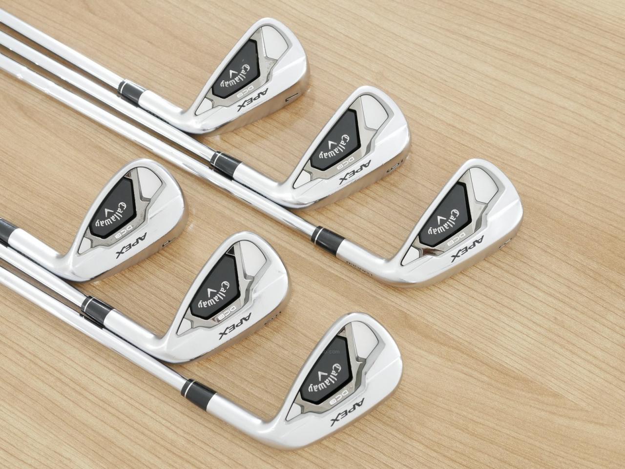 Iron set : Callaway : ชุดเหล็ก Callaway APEX DCB Forged (ปี 2022) มีเหล็ก 5-Pw (6 ชิ้น) ก้านเหล็ก NS Pro 950 Neo Flex S
