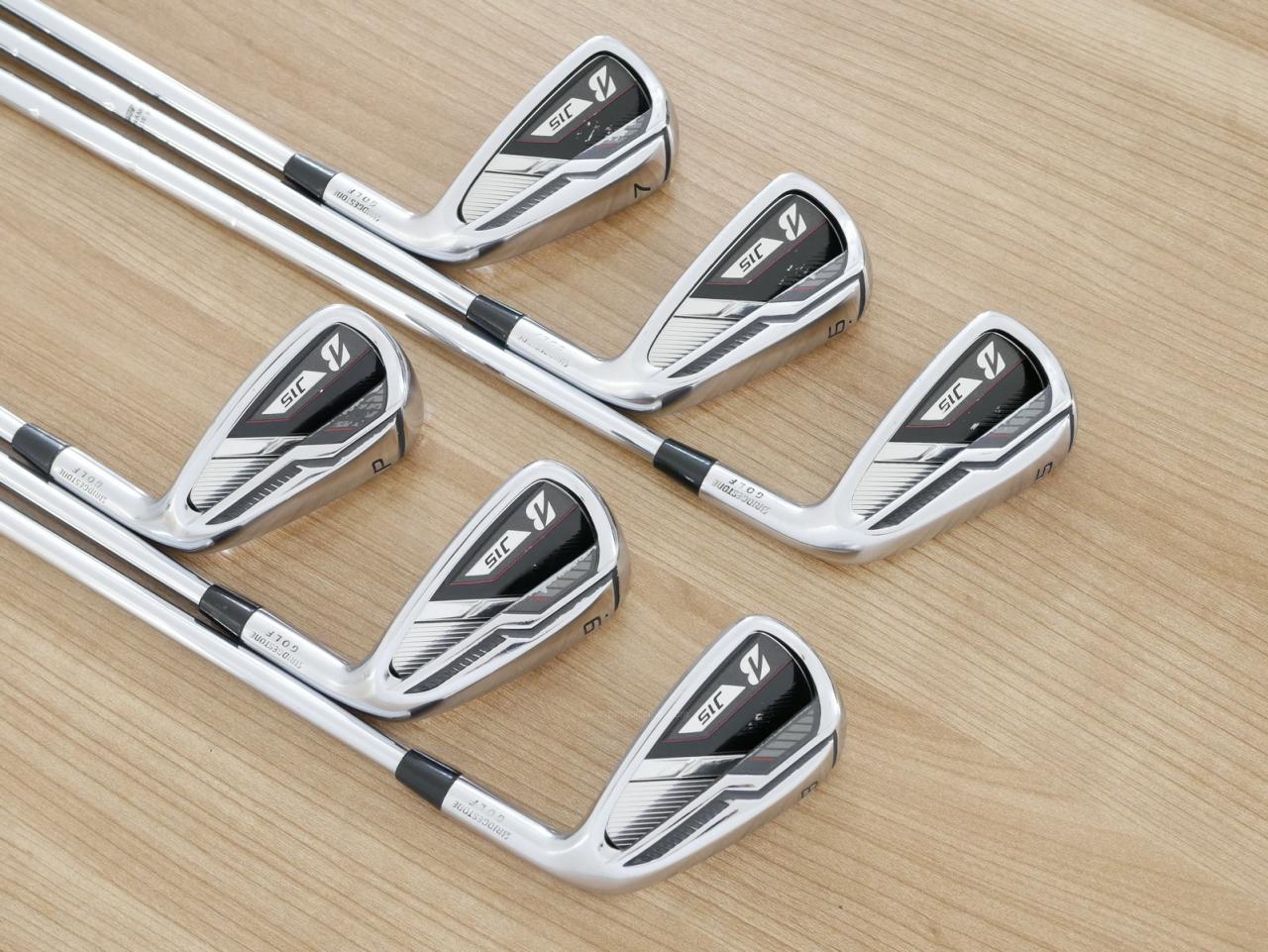 Iron set : Bridgestone : ชุดเหล็ก Bridgestone J15 (ตีง่าย ไกล) มีเหล็ก 5-PW (6 ชิ้น) ก้านเหล็ก Dynamic Gold S200