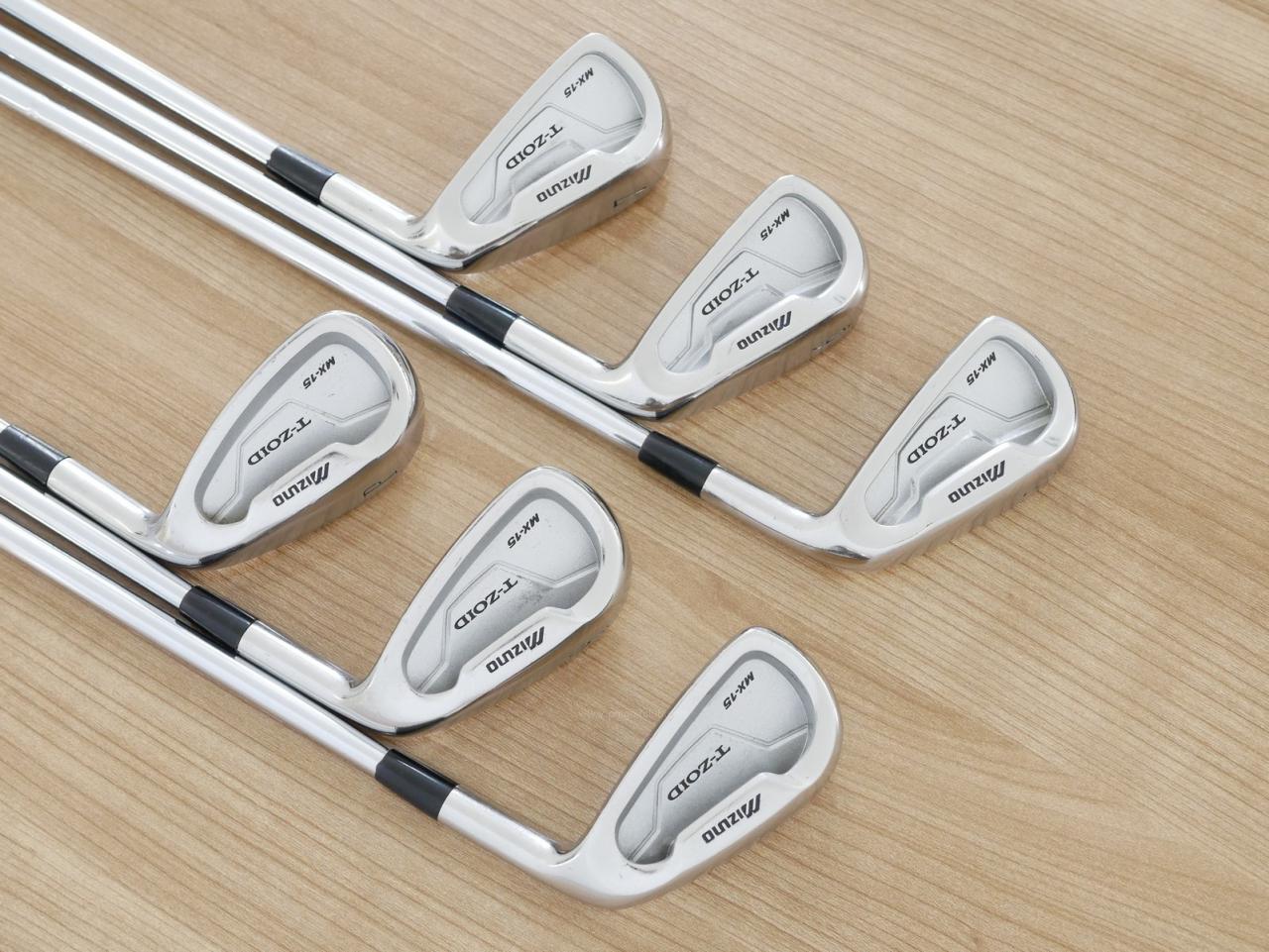 Iron set : Mizuno : ชุดเหล็ก Mizuno T-Zoid MX-15 มีเหล็ก 5-Pw (6 ชิ้น) ก้านเหล็ก NS Pro 950 Flex S