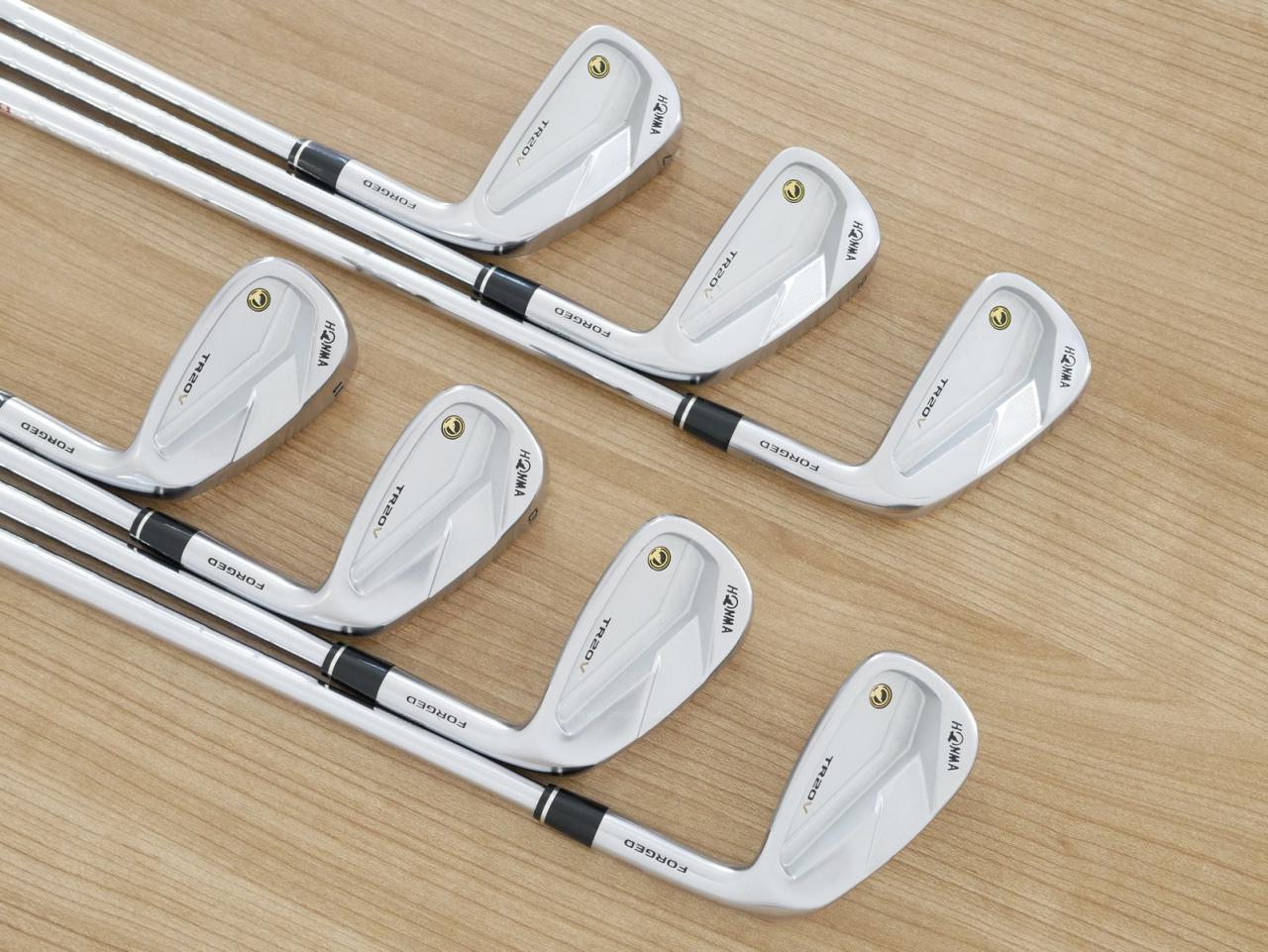 Iron set : Honma : ชุดเหล็ก Honma Tour World TR20V Forged (ออกปี 2020 นุ่มแน่นมากๆ) มีเหล็ก 5-11 (7 ชิ้น) ก้านเหล็ก NS Pro Modus Flex S