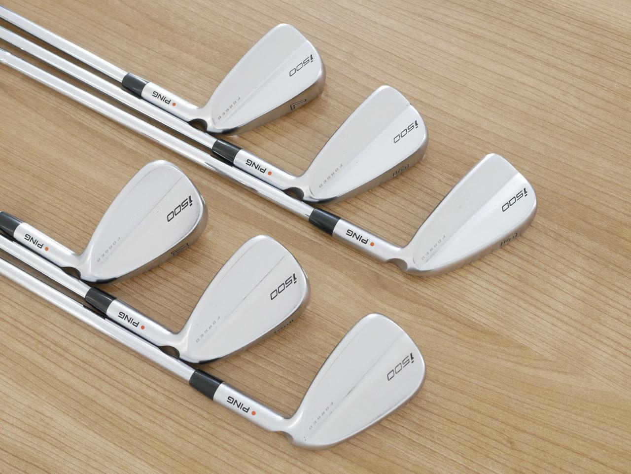 Iron set : Ping : ชุดเหล็ก Ping i500 (รุ่นปี 2019) มีเหล็ก 5-Pw (6 ชิ้น) ก้านเหล็ก NS Pro ZELOS 7 Flex S