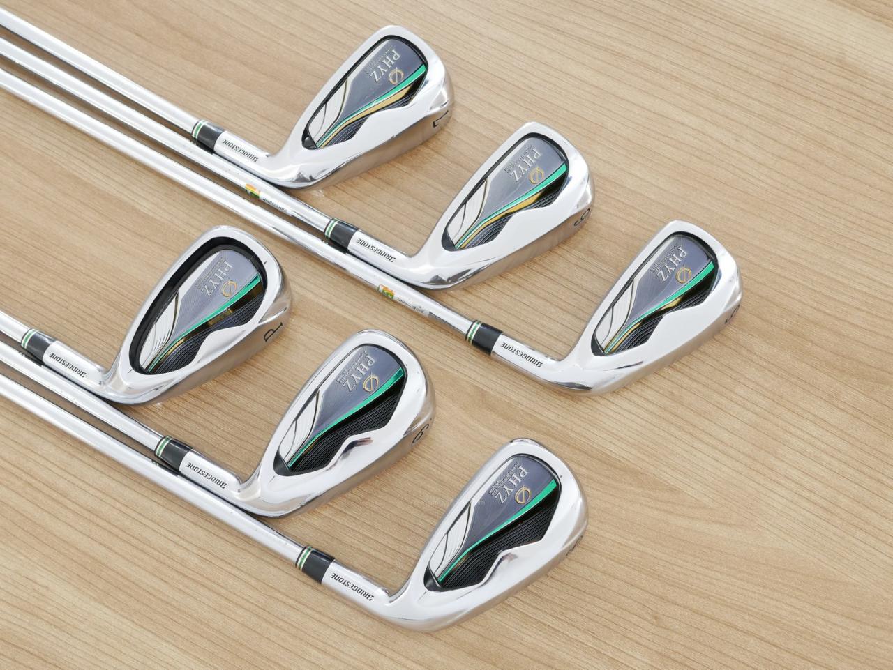 Iron set : Tourstage : ชุดเหล็ก Tourstage PHYZ (ซีรี่ย์ท๊อป ใบใหญ่ ตีง่าย ไกล) มีเหล็ก 5-Pw (6 ชิ้น) ก้านเหล็ก NS Pro 800 Flex R