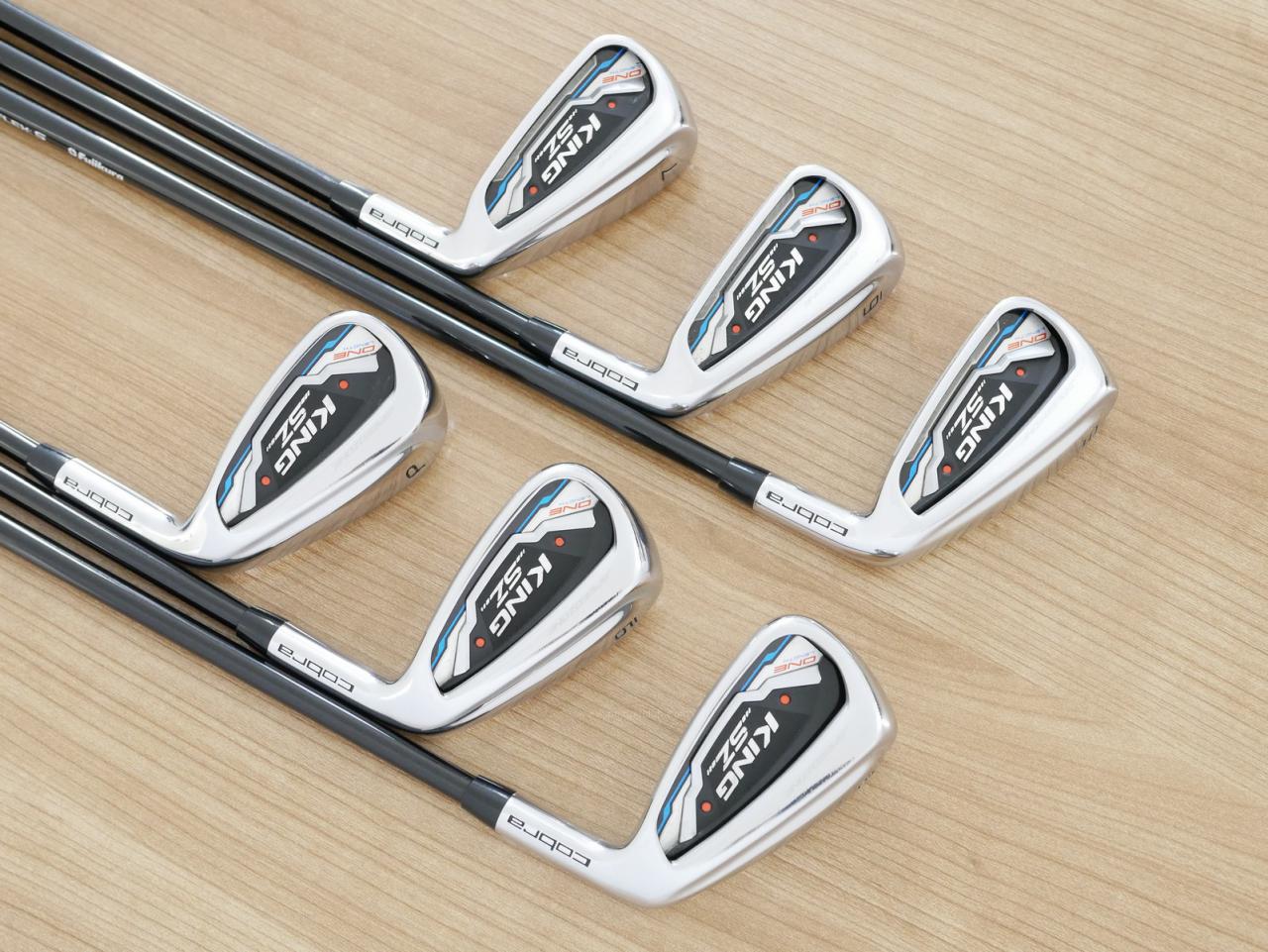 Iron set : Other Brand : ชุดเหล็ก Cobra Speedzone SZ (ใบใหญ่ ตีง่าย) มีเหล็ก 5-Pw (6 ชิ้น) ก้านกราไฟต์ Fujikura Speeder Evolution Flex S