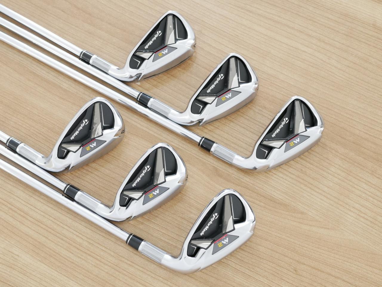 Iron set : Taylormade : ชุดเหล็ก Taylormade M2 มีเหล็ก 5-Pw (6 ชิ้น) ก้านเหล็ก REAX 90 Japan Spec Flex S