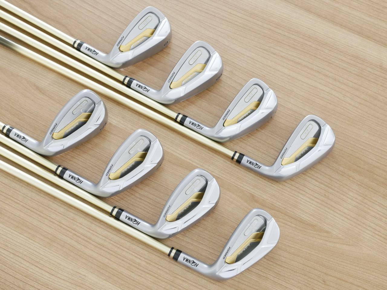 Iron set : Honma : ชุดเหล็ก Honma Beres 2020 Forged (ออกปี 2020) มีเหล็ก 6-11,Aw,Sw (8 ชิ้น เทียบเท่า 5-Pw,Aw,Sw) ก้าน ARMRQ (47) Flex R (2 ดาว)