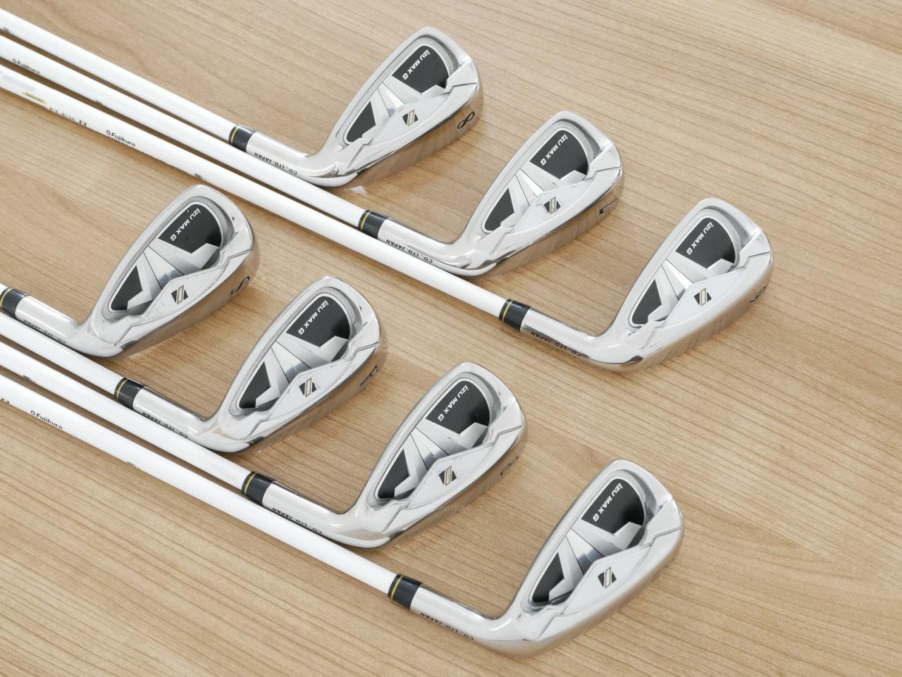 Iron set : Katana : ชุดเหล็ก Katana Sword IZU Max G (ตีง่าย หน้าเด้ง) มีเหล็ก 6-Pw,Aw,Sw (7 ชิ้น) ก้านกราไฟต์ Fujikura Speeder 589 Flex R