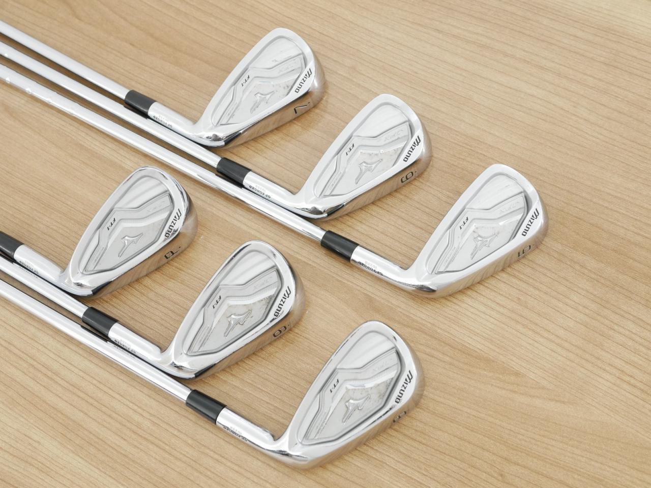 Iron set : Mizuno : ชุดเหล็ก Mizuno JPX FT-1 Forged (ปี 2017) มีเหล็ก 5-Pw (6 ชิ้น) ก้านเหล็ก NS Pro 850 Flex R