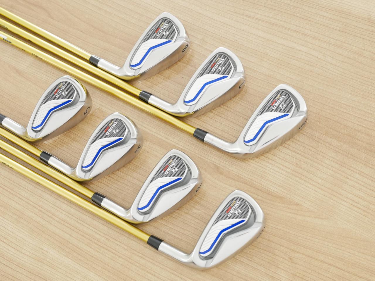 Iron set : Katana : ชุดเหล็ก Katana Sword ATC-589 (ตีง่าย ไกล) มีเหล็ก 6-Pw,Aw,Sw (7 ชิ้น) ก้าน Speeder 589 Flex R