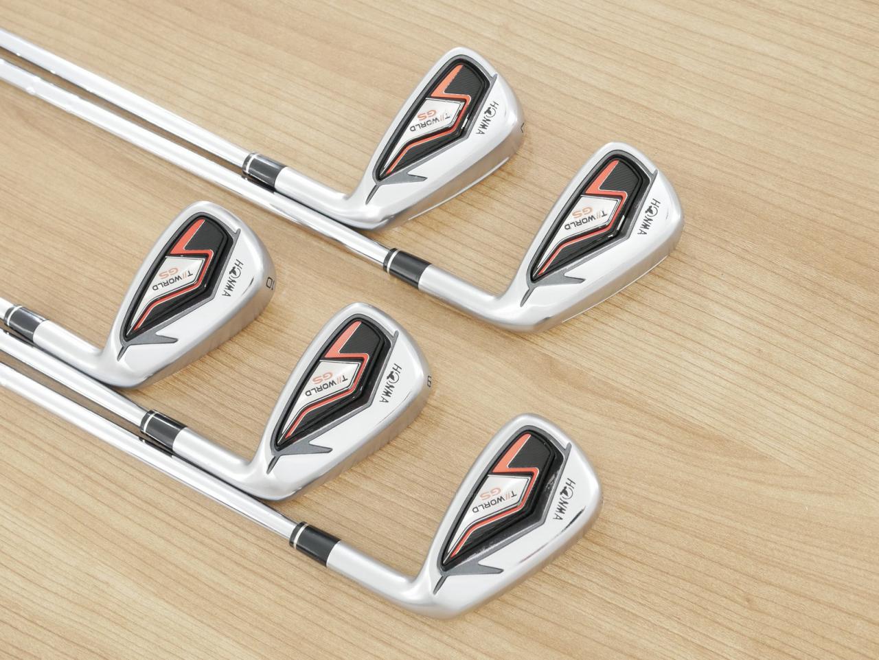 Iron set : Honma : ชุดเหล็ก Honma Tour World GS (ออกปี 2021 ใบใหญ่ ตีง่าย ไกล) มีเหล็ก 6-10 (5 ชิ้น) ก้านเหล็ก NS Pro 950 NEO Flex S