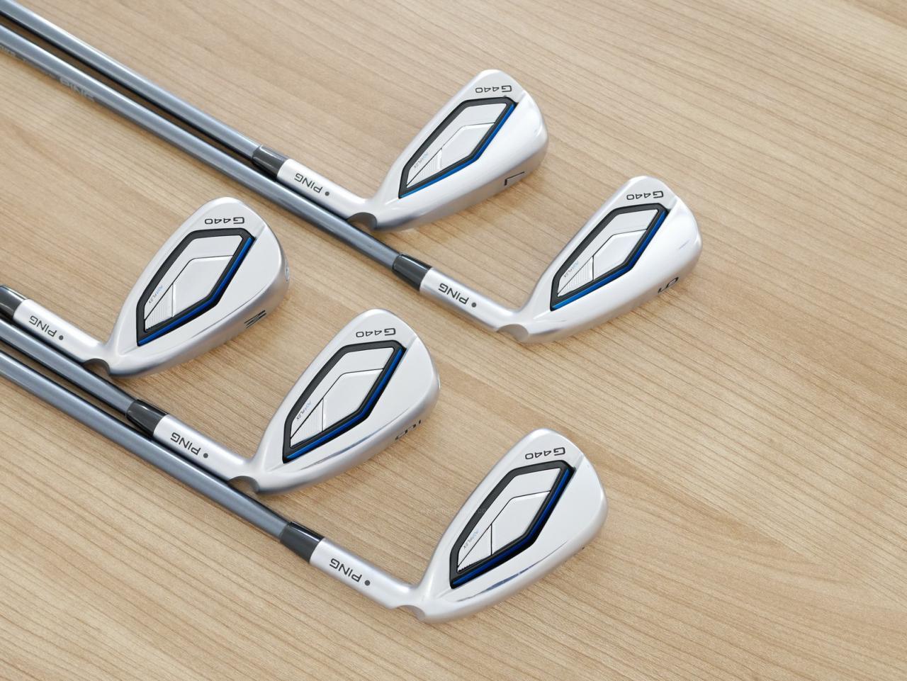 Iron set : Ping : ชุดเหล็ก Ping G440 (รุ่นล่าสุด ออกปี 2025 Japan Spec. ใบใหญ่ ง่าย ไกล) มีเหล็ก 6-W (5 ชิ้น) ก้านกราไฟต์ Fujikura HL40 Flex R
