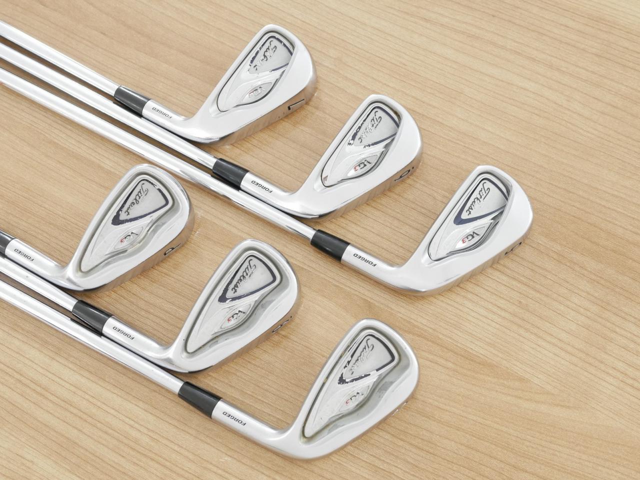 Iron set : Titleist : ชุดเหล็ก Titleist VG3 Forged (Japan Spec. ออกปี 2015) มีเหล็ก 5-Pw (6 ชิ้น) ก้านเหล็ก NS Pro Modus 120 Flex X