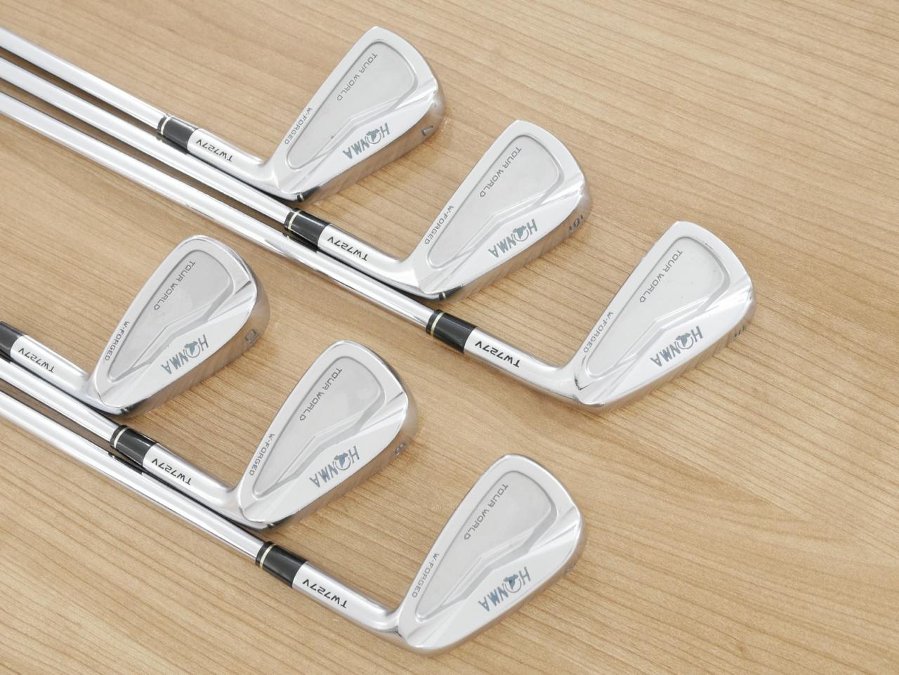 Iron set : Honma : ชุดเหล็ก Honma Tour World TW727V (Forged ออกปี 2016) มีเหล็ก 5-10 (6 ชิ้น) ก้านเหล็ก NS Pro Modus 120 Flex S