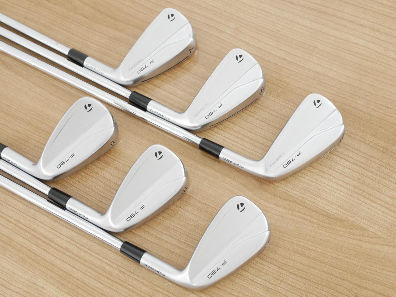 Iron set : Taylormade : ชุดเหล็ก Taylormade P790 (ตัวท้อปสุด ปี 2022 Japan Spec.) มีเหล็ก 5-Pw (6 ชิ้น) ก้านเหล็ก Dynamic EX Gold S200