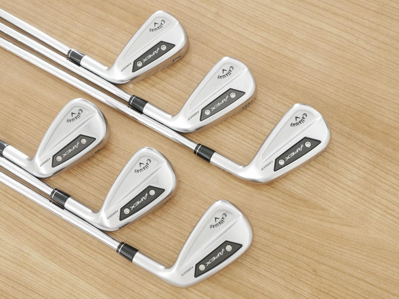 Iron set : Callaway : ชุดเหล็ก Callaway APEX Ai300 Forged (รุ่นล่าสุด ออกปี 2024) มีเหล็ก 5-Pw (6 ชิ้น) ก้านเหล็ก NS Pro 750 NEO Flex S