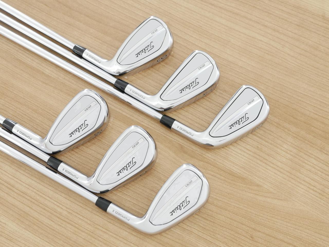 Iron set : Titleist : ชุดเหล็ก Titleist T200 Forged (ออกปี 2023 Japan Spec) มีเหล็ก 6-Pw,48 (6 ชิ้น) ก้านเหล็ก Project X LZ 110g 5.0 Flex SR