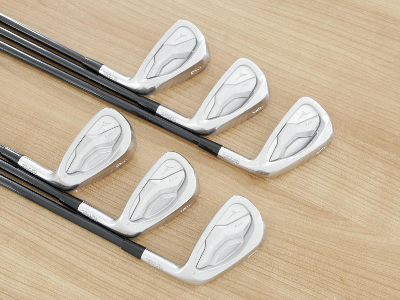 Iron set : Mizuno : ชุดเหล็ก Mizuno Pro 918 Forged (ปี 2019 นุ่มมาก ตีง่าย) มีเหล็ก 5-Pw (6 ชิ้น) ก้านกราไฟต์ Flex S
