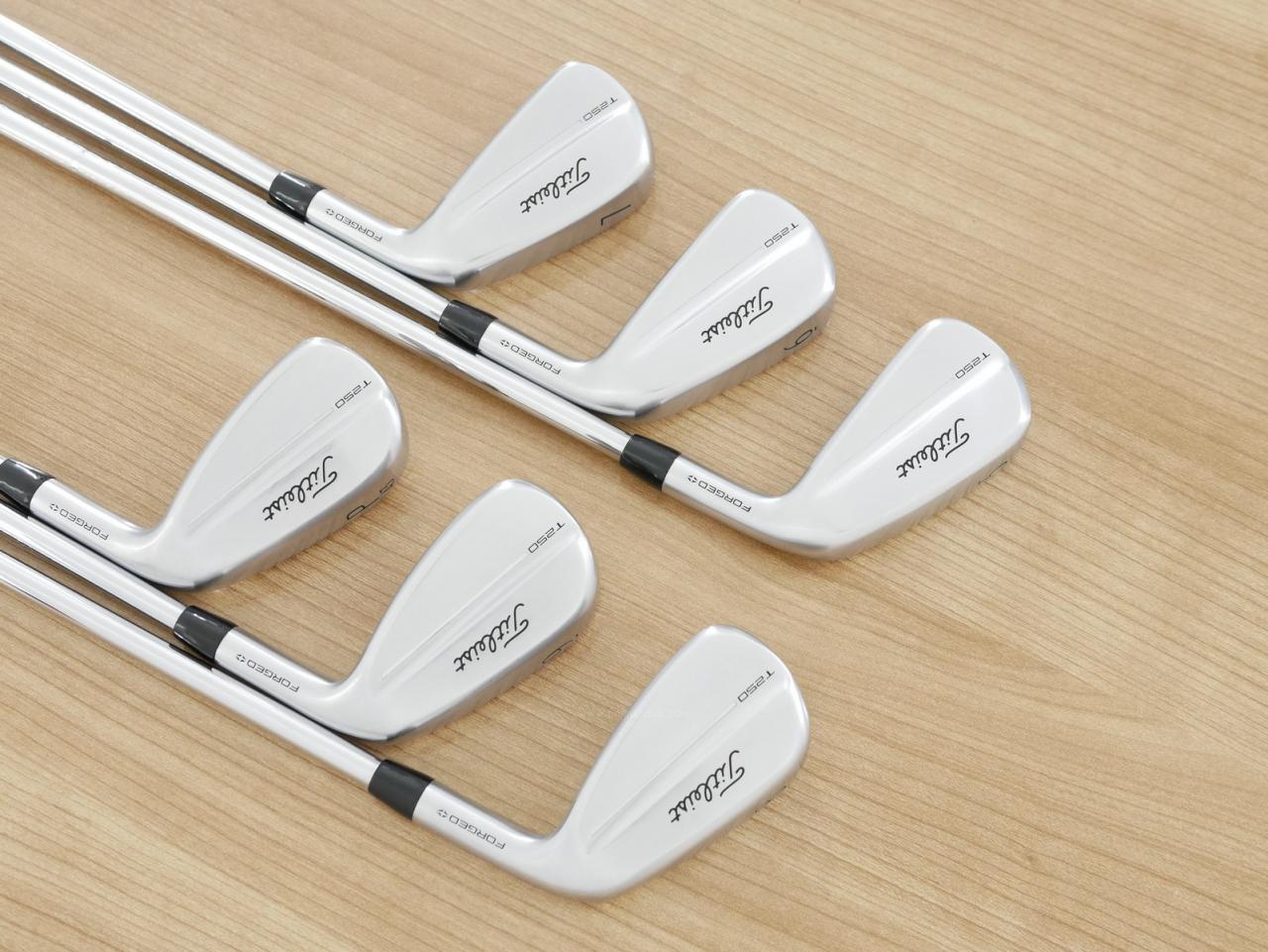 Iron set : Titleist : ชุดเหล็ก Titleist T250 Forged (รุ่นล่าสุด ออกปี 2025 Japan Spec) มีเหล็ก 5-Pw (6 ชิ้น) ก้านเหล็ก NS Pro 880 AMC Flex S