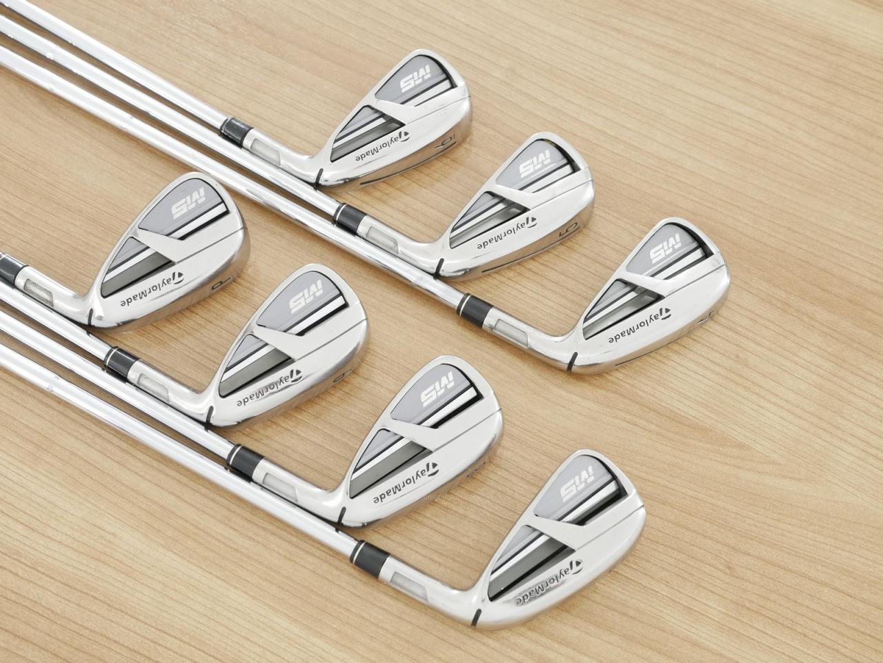 Iron set : Taylormade : ชุดเหล็ก Taylormade M5 (ออกปี 2019 Japan Spec) มีเหล็ก 4-Pw (7 ชิ้น) ก้านเหล็ก Dynamic Gold S200
