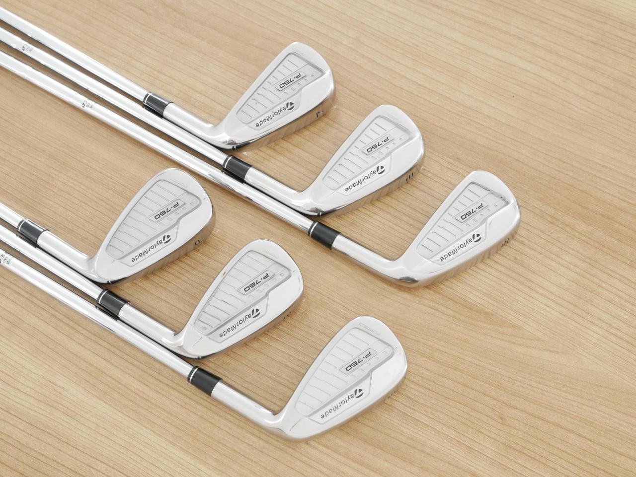 Iron set : Taylormade : ชุดเหล็ก Taylormade P760 Forged (ปี 2018 นุ่ม แน่น) มีเหล็ก 5-Pw (6 ชิ้น) ก้านเหล็ก Dynamic Gold S200 