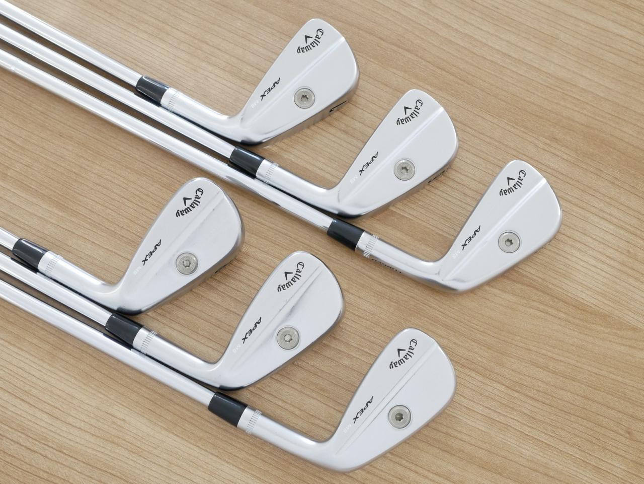 Iron set : Callaway : ชุดเหล็ก Callaway APEX MB Forged (ออกปี 2021 คม แน่น นุ่มมากๆ) มีเหล็ก 5-Pw (6 ชิ้น) ก้านเหล็ก Dynamic Gold S200