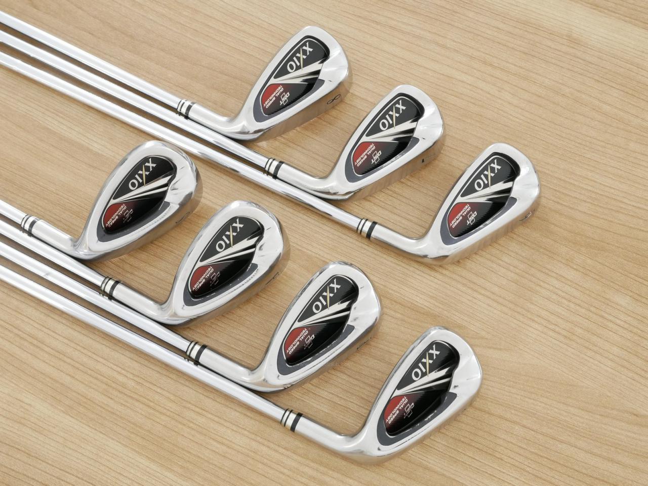Iron set : XXIO : ชุดเหล็ก XXIO 8 (ใบใหญ่ ตีง่าย ไกล) มีเหล็ก 6-Pw,Aw,Sw (7 ชิ้น) ก้านเหล็ก NS Pro 900 Flex R