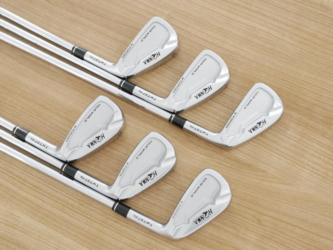 Iron set : Honma : ชุดเหล็ก Honma Tour World TW737vs Forged (รุ่นปี 2017) มีเหล็ก 5-10 (6 ชิ้น) ก้านเหล็ก NS Pro Modus 105 Flex S