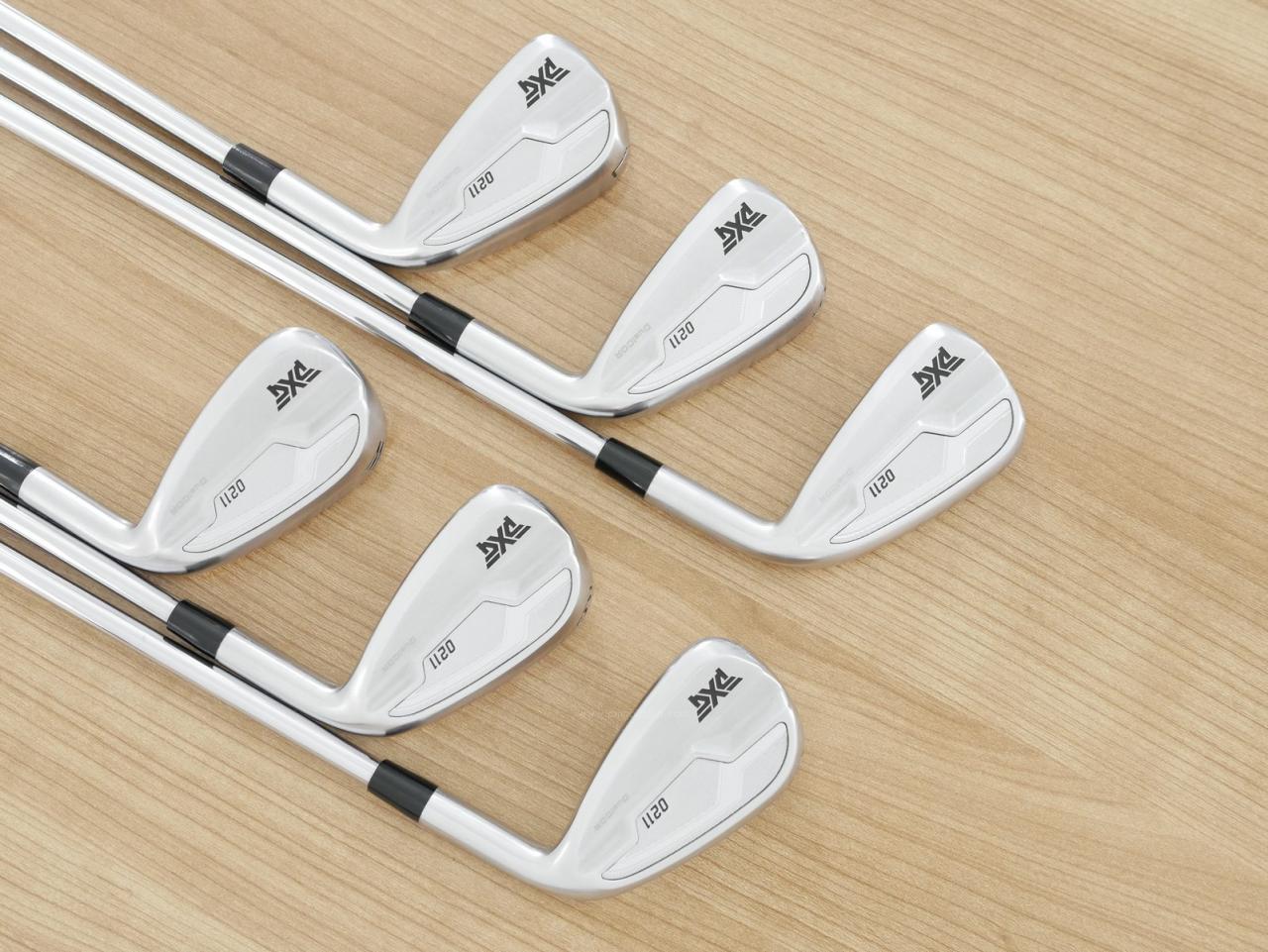 Iron set : PXG : ชุดเหล็ก PXG 0211 DUAL COR (ออกปี 2021 หน้าเด้ง ตีไกลมากๆ) มีเหล็ก 5-Pw (6 ชิ้น) ก้านเหล็ก Shimada K'S-3001 Flex S