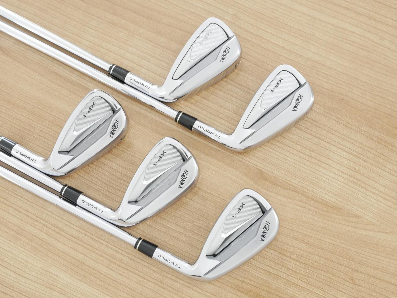 Iron set : Honma : ชุดเหล็ก Honma Tour World XP-1 (รุ่นปี 2020 ใบใหญ่ ตีง่าย ไกล) มีเหล็ก 6-10 (5 ชิ้น) ก้านเหล็ก NS Pro Zelos Flex R