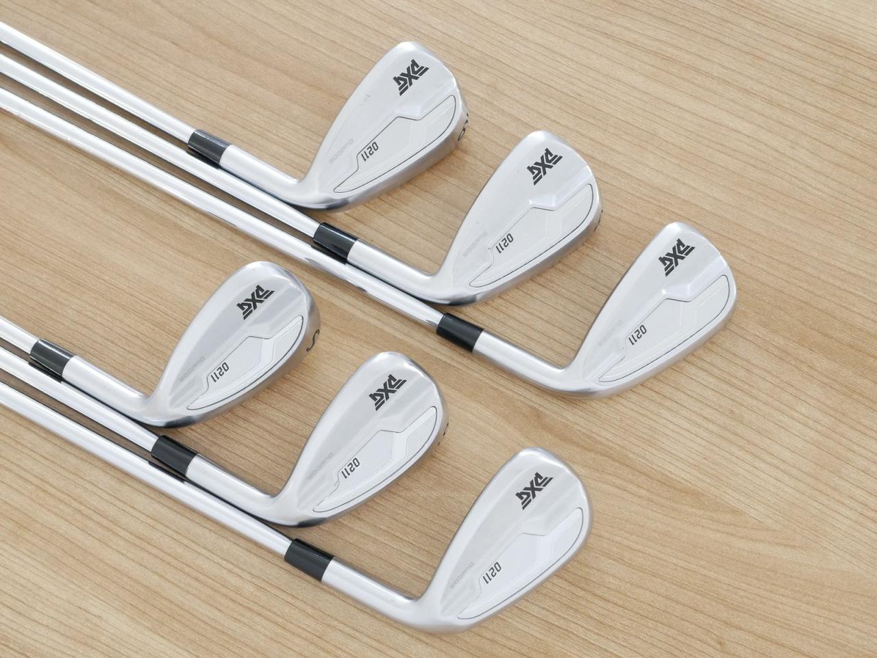 Iron set : PXG : ชุดเหล็ก PXG 0211 DUAL COR (ออกปี 2021 หน้าเด้ง ตีไกลมากๆ) มีเหล็ก 7-Pw,Aw,Sw (6 ชิ้น) ก้านเหล็ก NS Pro Modus 115 Flex S